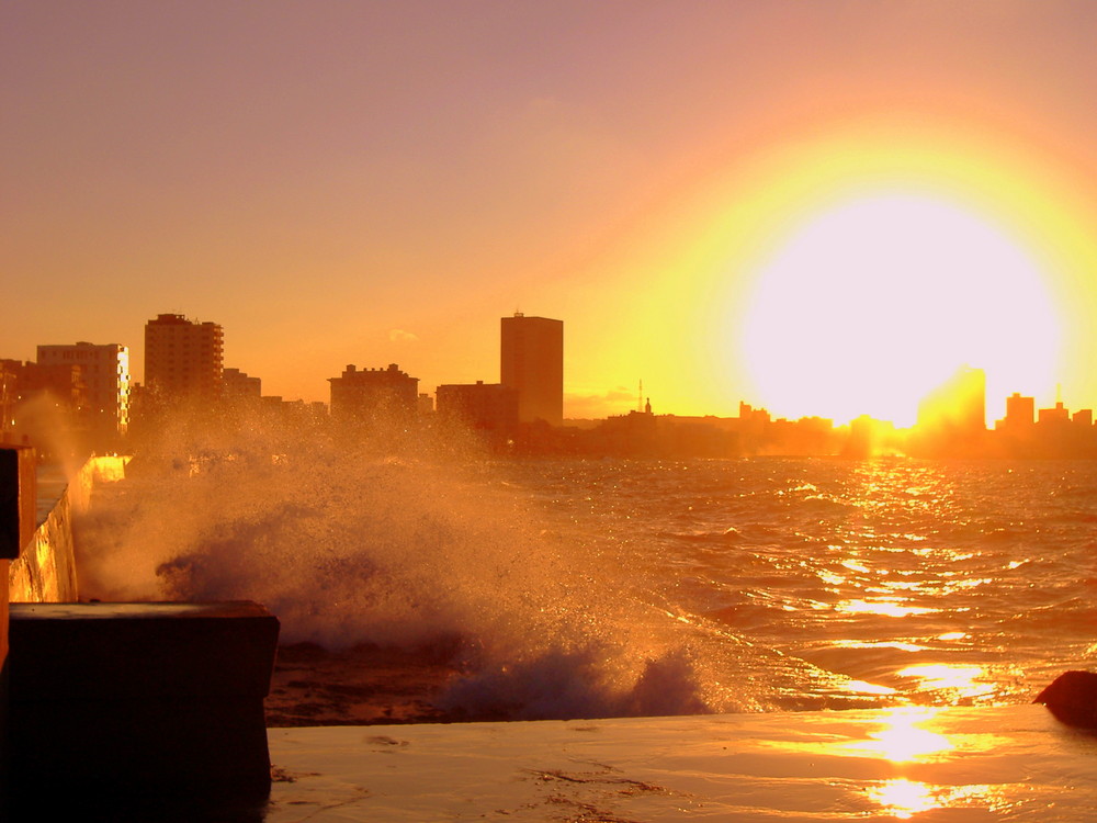 Sunset at Malecon