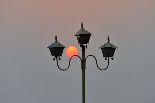 Sunset at Mandalay Hill