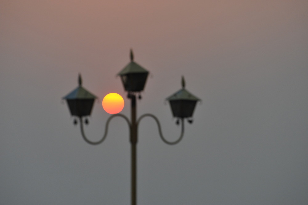 Sunset at Mandalay Hill