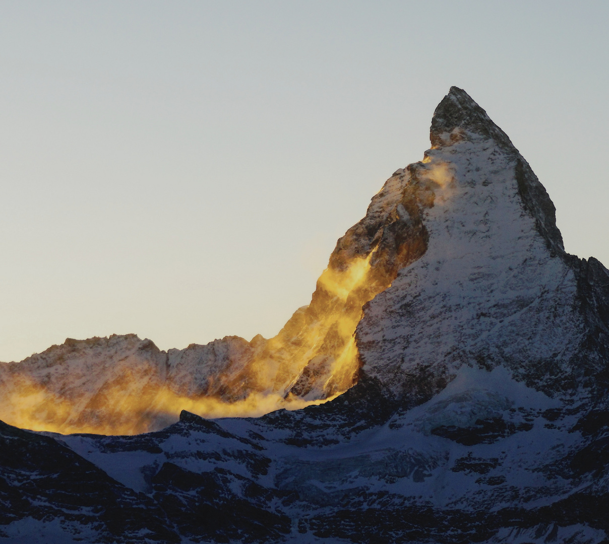 Sunset at Matterhorn 