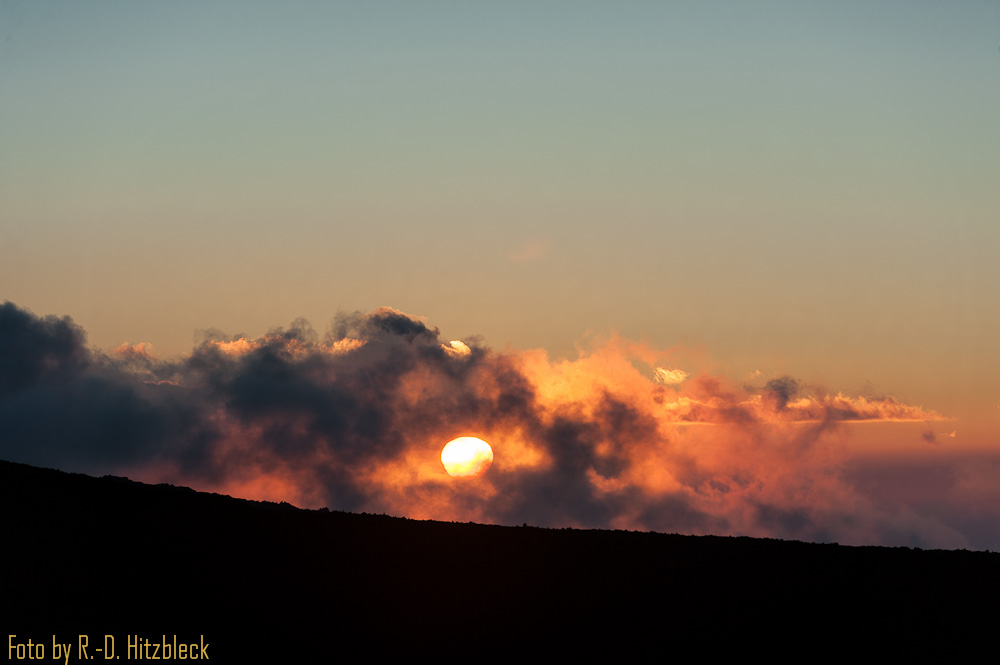 Sunset at Mauna Loa