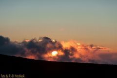 Sunset at Mauna Loa