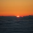 Sunset at Mauna Loa Observatory