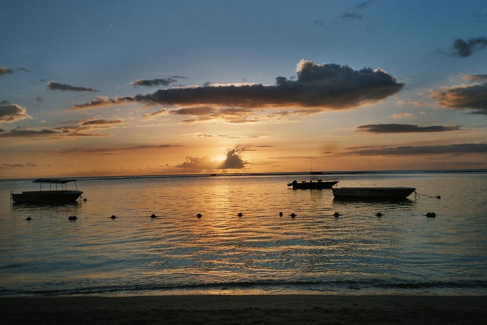 Sunset at Mauritius