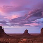 Sunset at Monument Valley