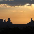 Sunset at Monument Valley / Goulding Campsite