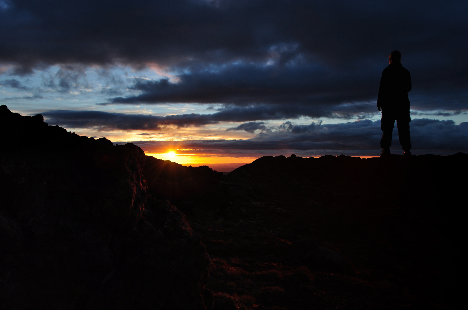 Sunset at Mordor