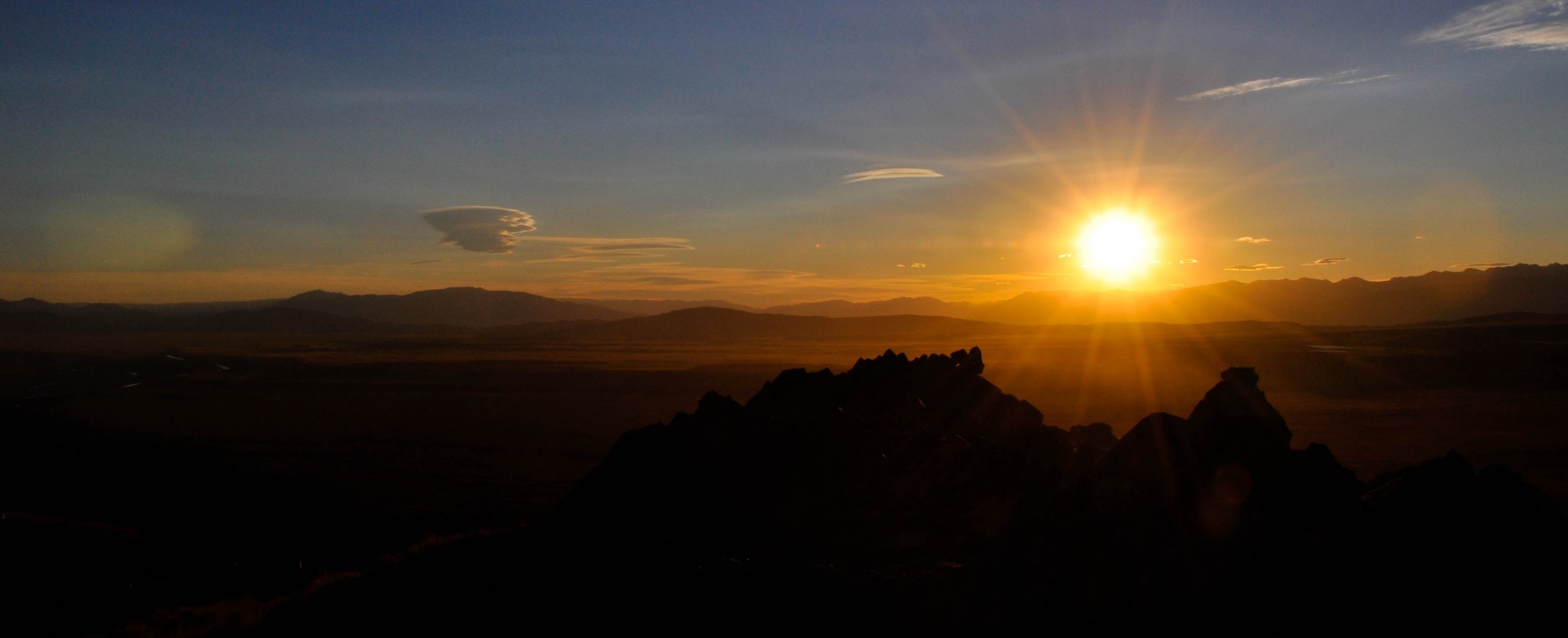 Sunset at Mt. John