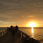 Sunset at Naples Pier