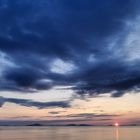 Sunset at Neist Point mit Blick auf Lewis (äußere Hebriden)