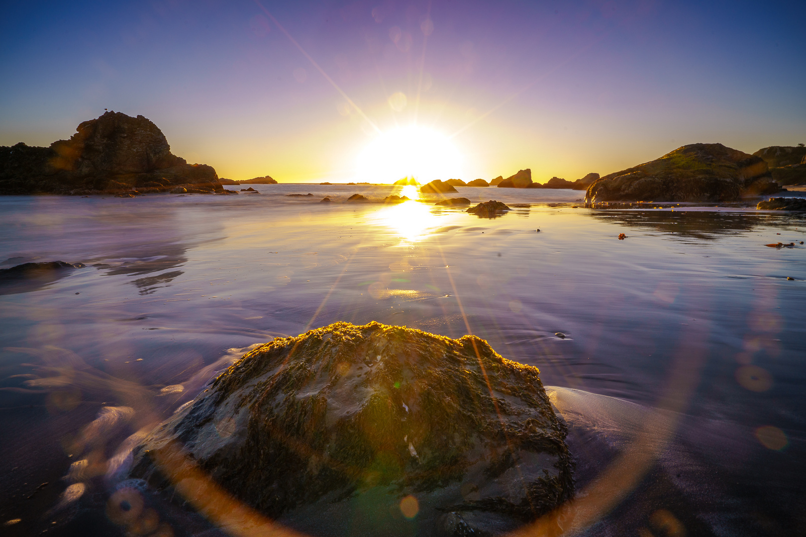 Sunset at Oregon Coast