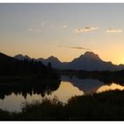 Sunset at Oxbow Bend