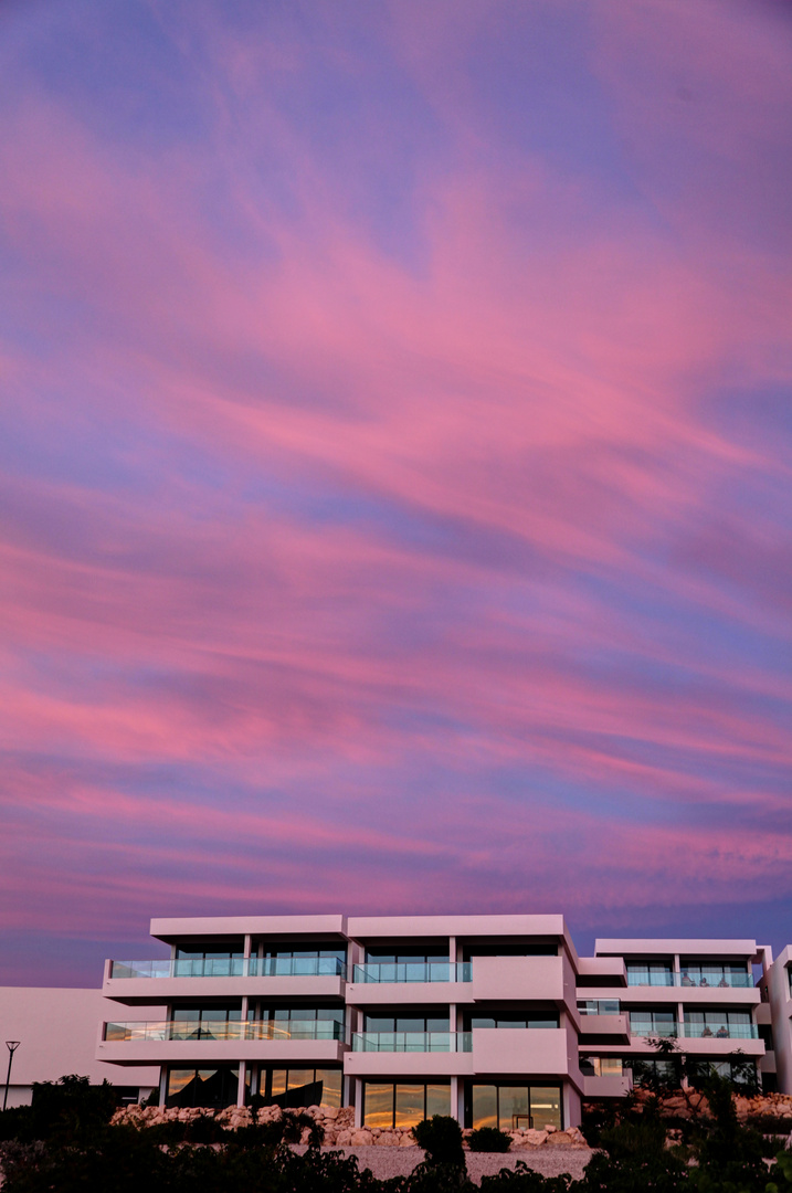 Sunset at Papagayo Beach