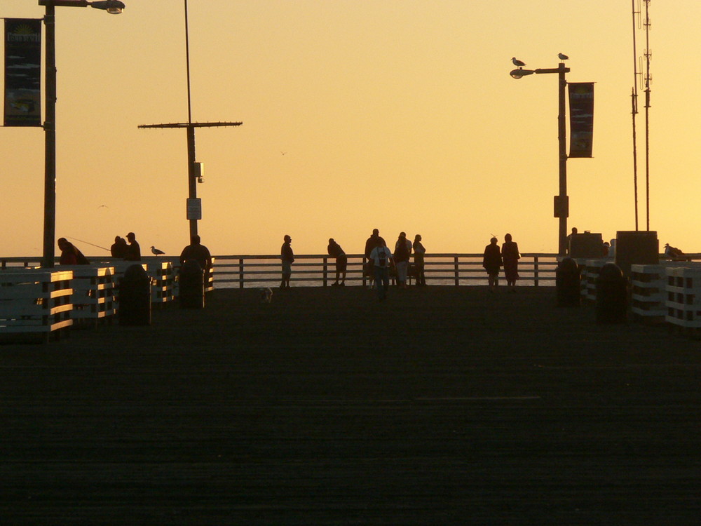 Sunset at Pismo Beach, California