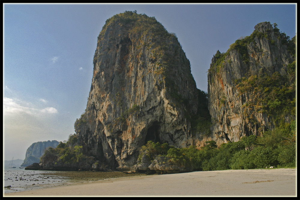 Sunset at Pranang Beach - Thailand