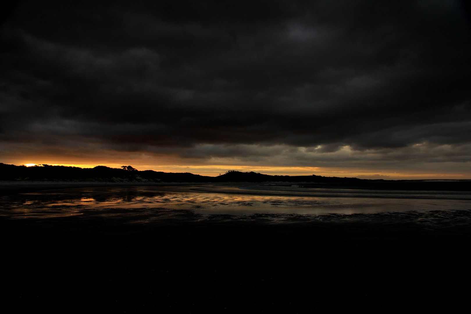 Sunset at Rarawa Beach