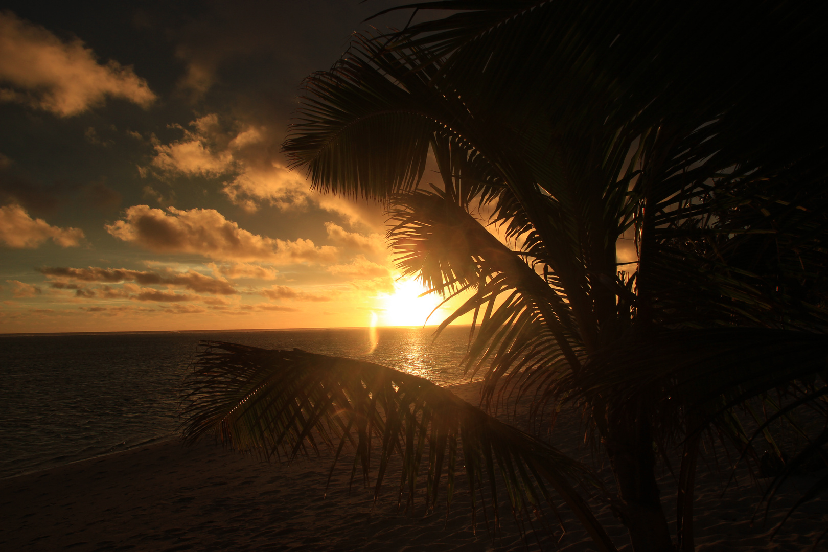 Sunset at Rarotonga