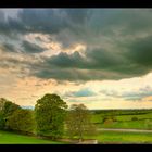 sunset at Rock of Cashel