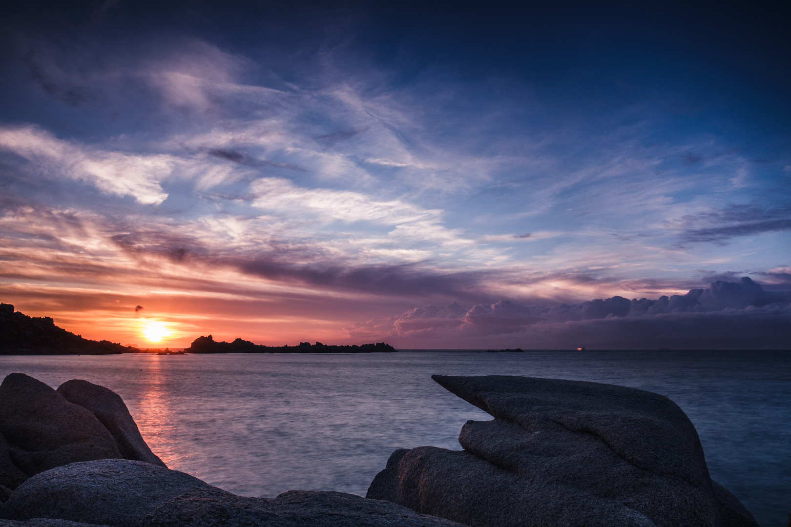 Sunset at Sea