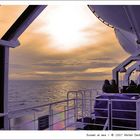 Sunset at sea