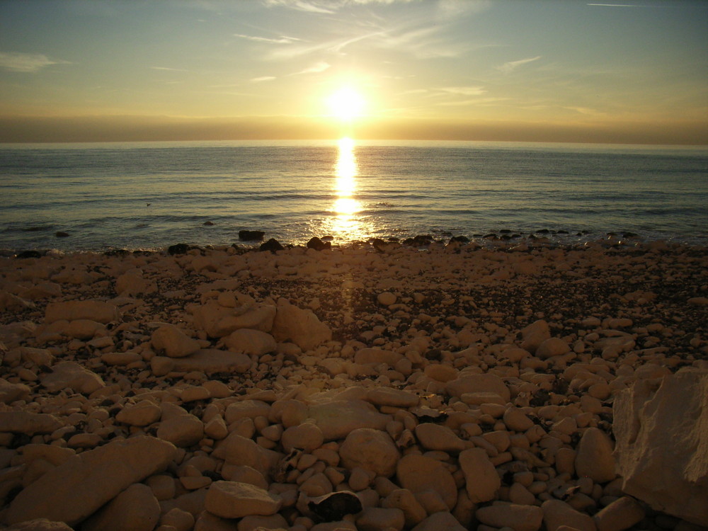 Sunset at Seven Sisters