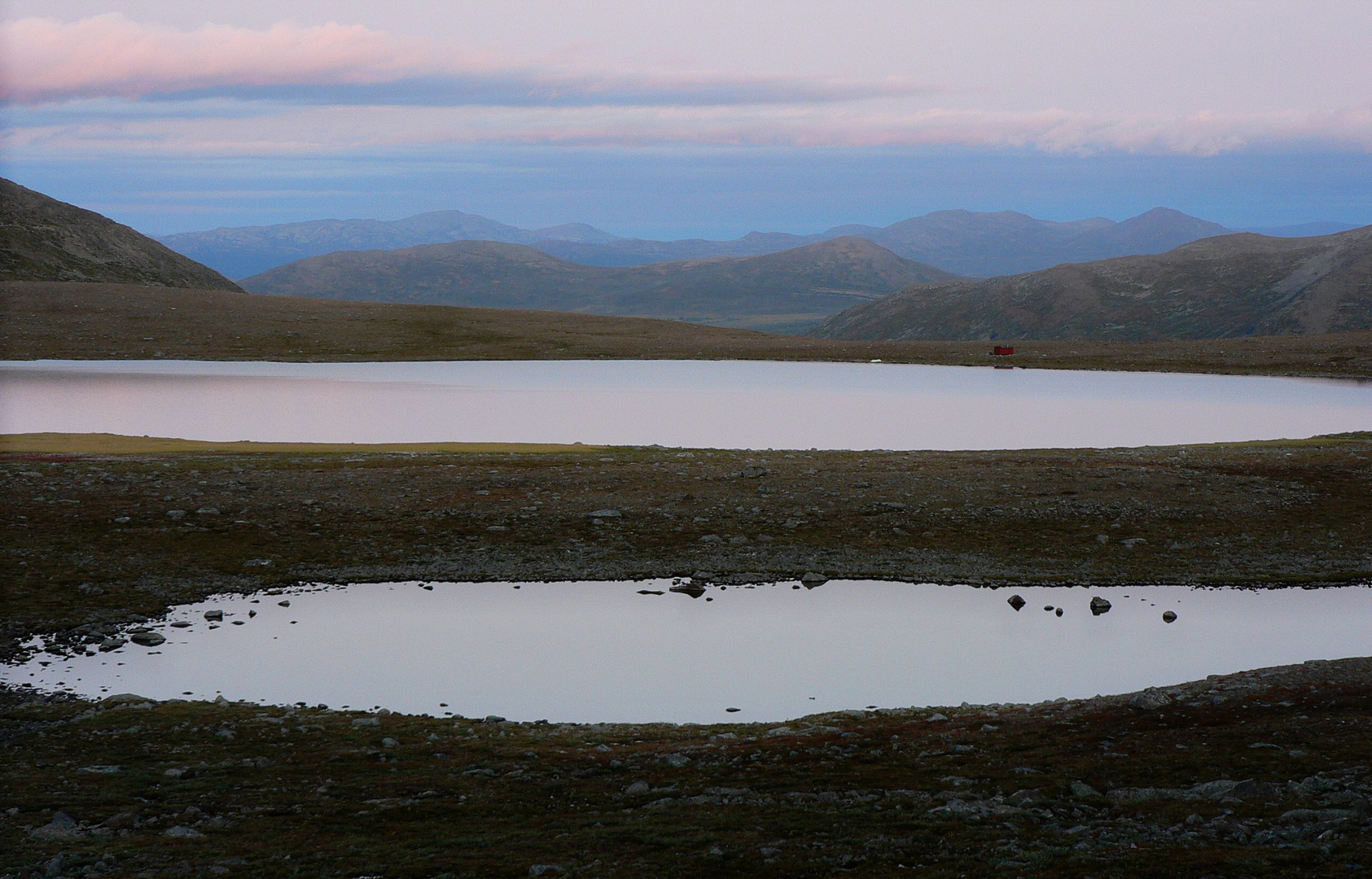 Sunset at Sikkilsdalhøyde