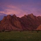 Sunset at Spitzkoppe-Mountain