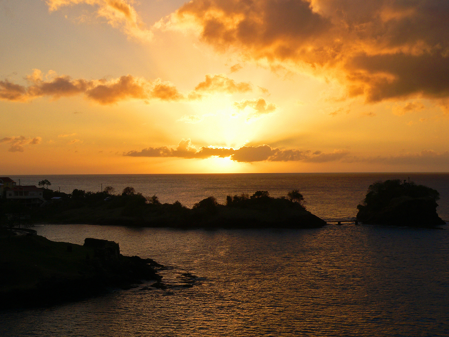 Sunset at St. Lucia