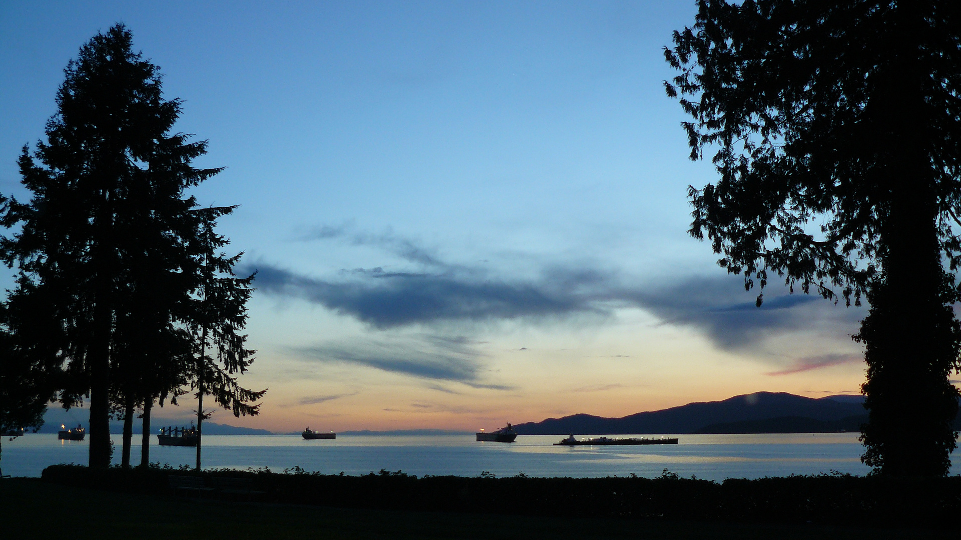 Sunset at Stanley Park