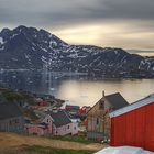 Sunset at Tasiilaq