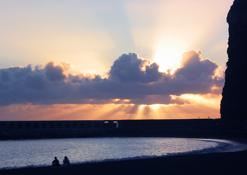 Sunset at Tazacorte - La Palma