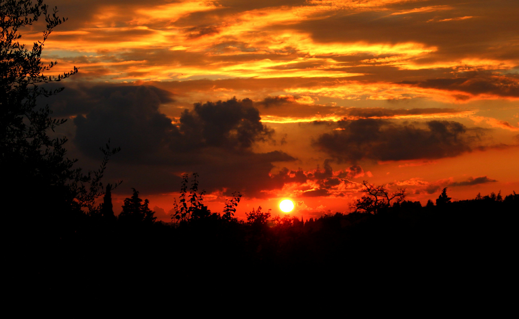 Sunset at Tenuta de Sticciano - Firenze