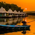 Sunset at the 4 River Lodge