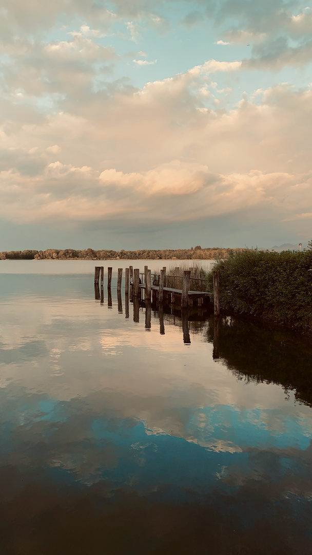 Sunset at the Bavarian Sea III