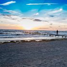 Sunset at the beach