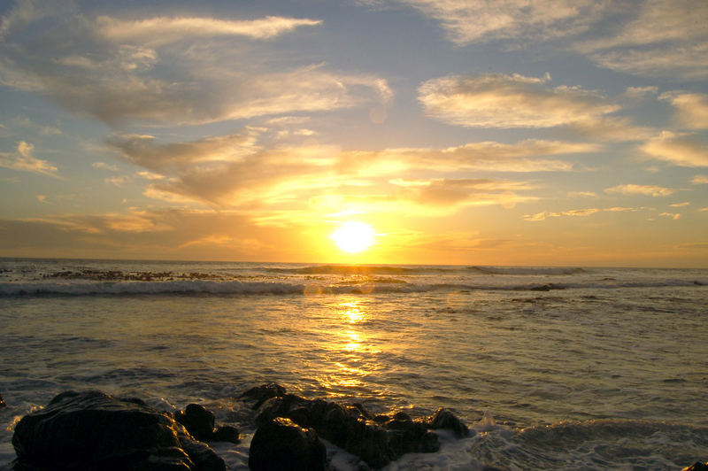 Sunset at the Bloubergstrand 2 - CT