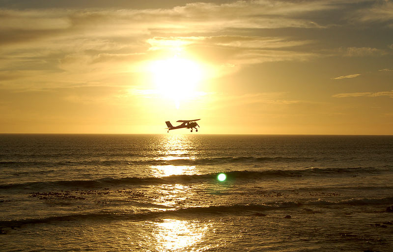 Sunset at the Bloubergstrand - CT