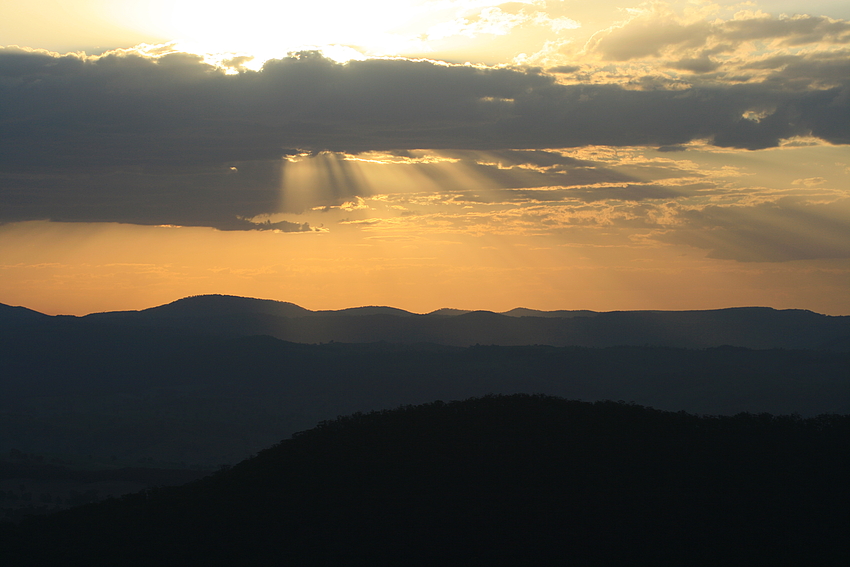 Sunset at the Blue Mountains II