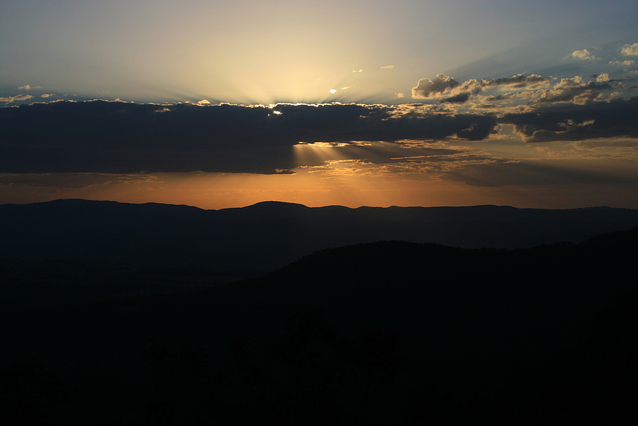 Sunset at the Blue Mountains III