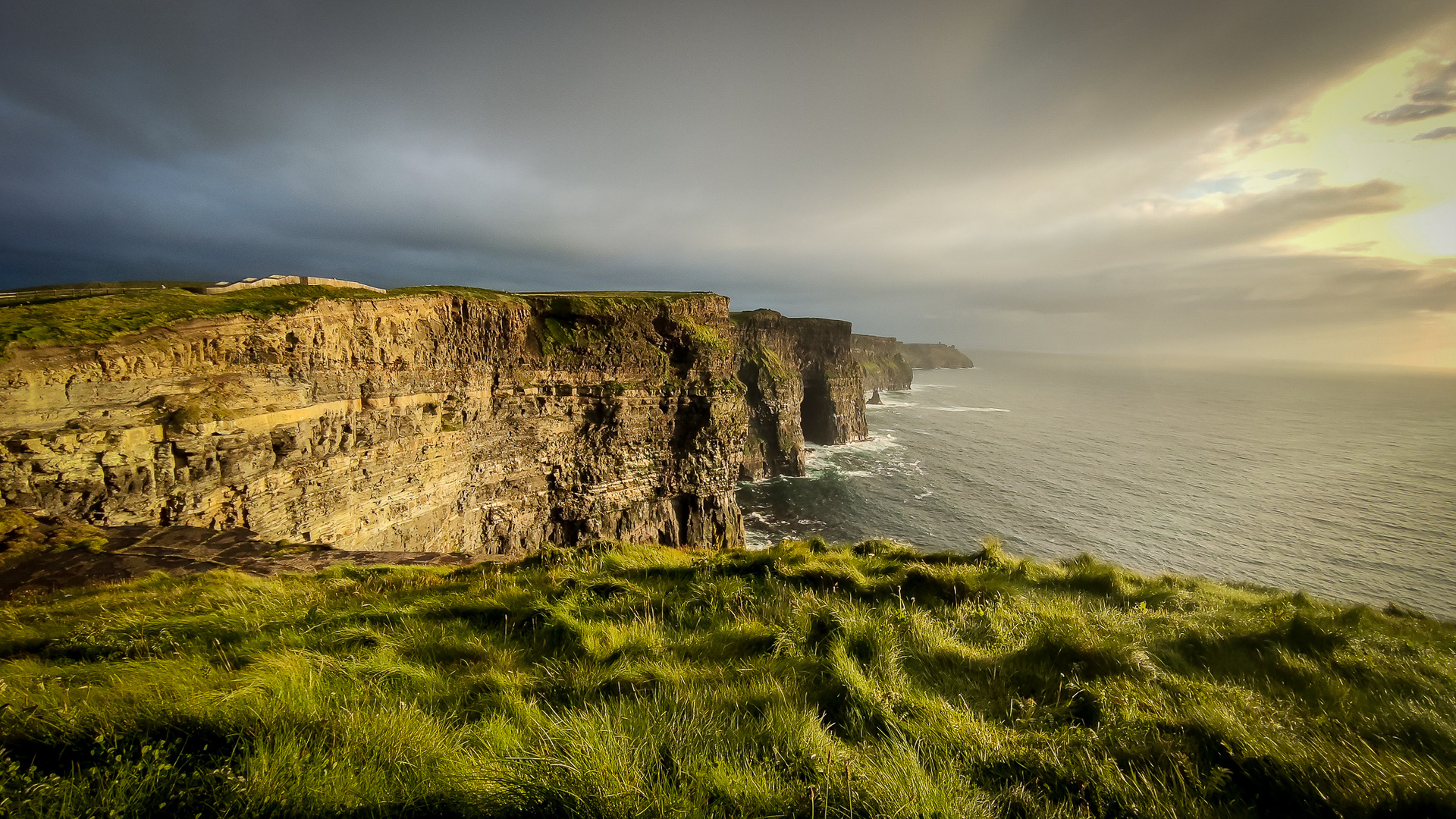 Sunset at the Cliffs of Moher