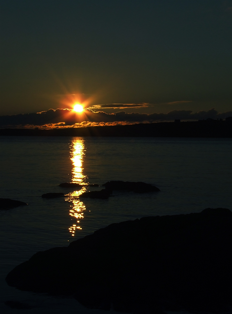 Sunset at the Coral Beach