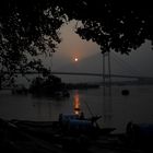 Sunset at the Ganges