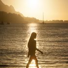 Sunset at the Hanalei Bay