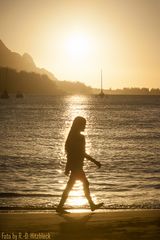 Sunset at the Hanalei Bay