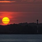 Sunset at the harbor