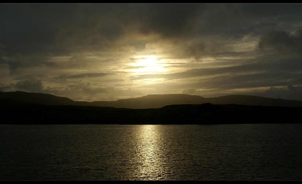 Sunset at the Isle of Skye