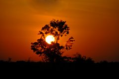 Sunset at the Kabini River