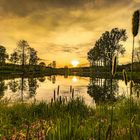 Sunset at the lake