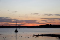 Sunset at the Lake "Müritz" on the 25/07/2019 - image 1