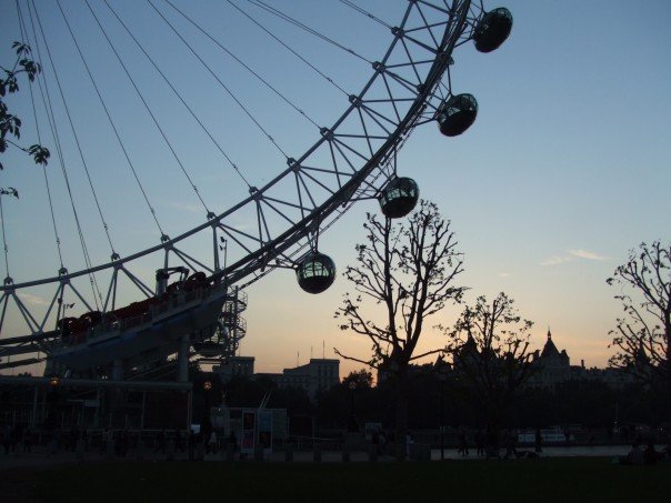 Sunset at The London Eye